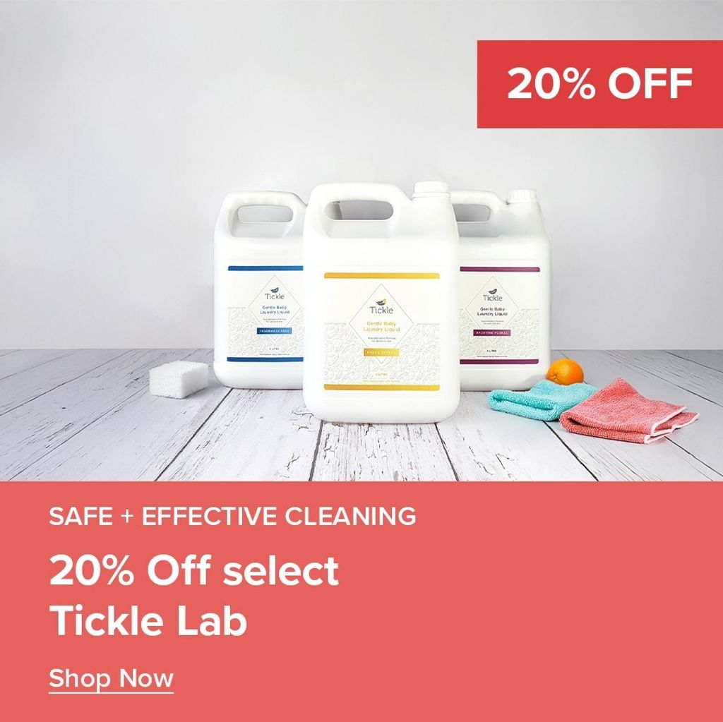 20% Off Select Tickle Lab Products Mobile Banner